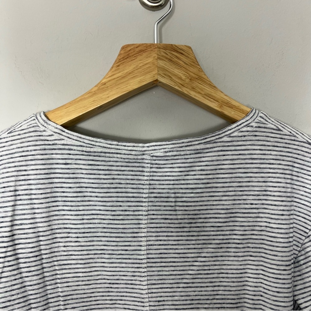 Madewell Women's Striped Gray Top - Picture 7 of 7